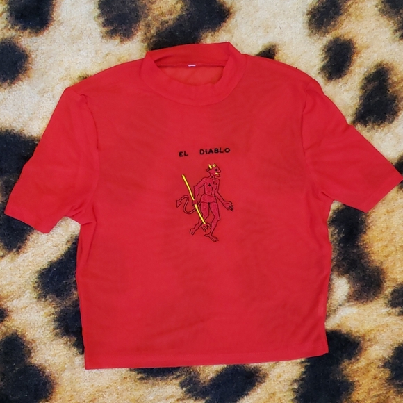 EL Diablo Mesh Top - Picture 4 of 5